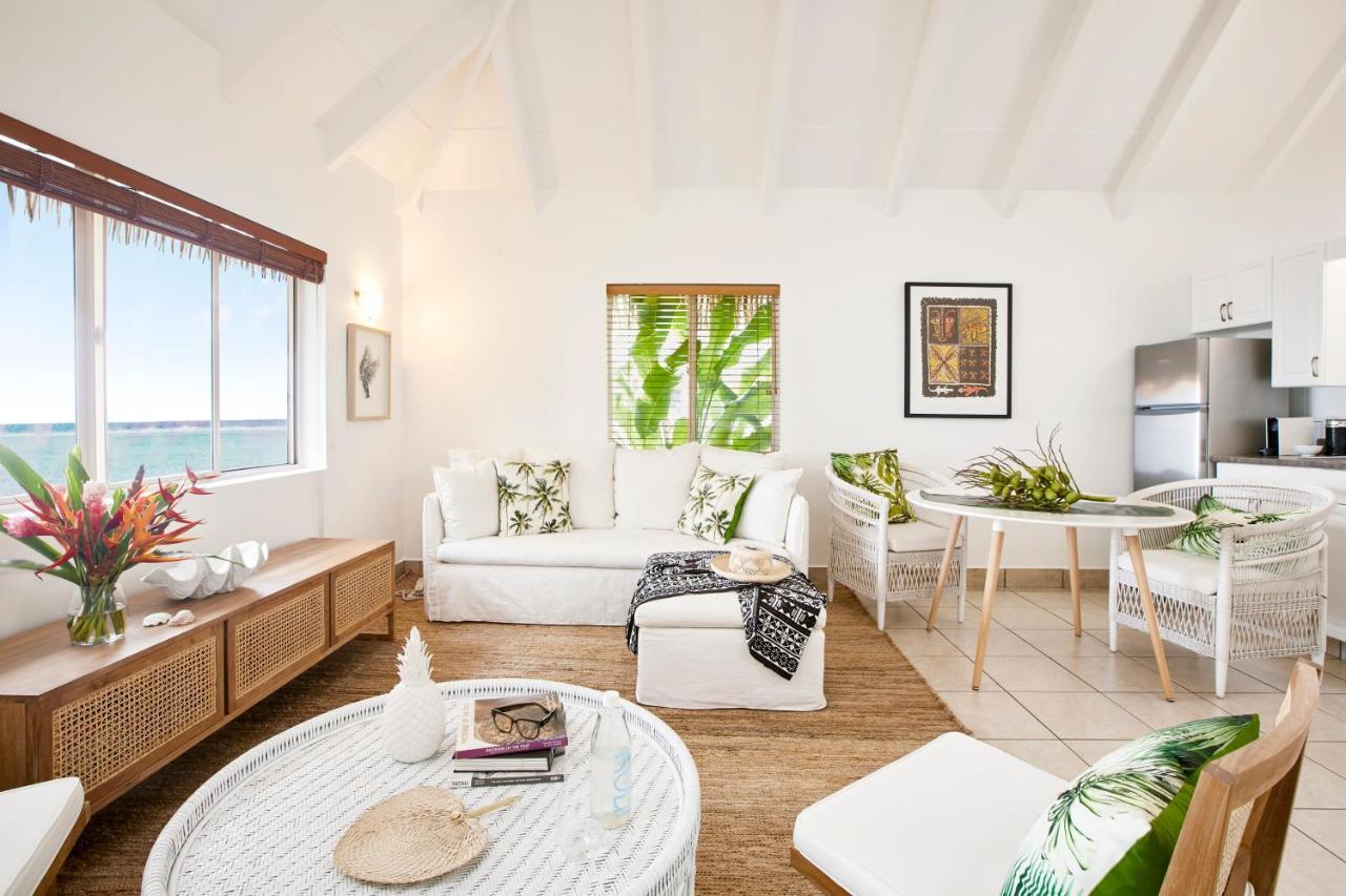Motu Beachfront Art Villas 拉罗汤加 外观 照片