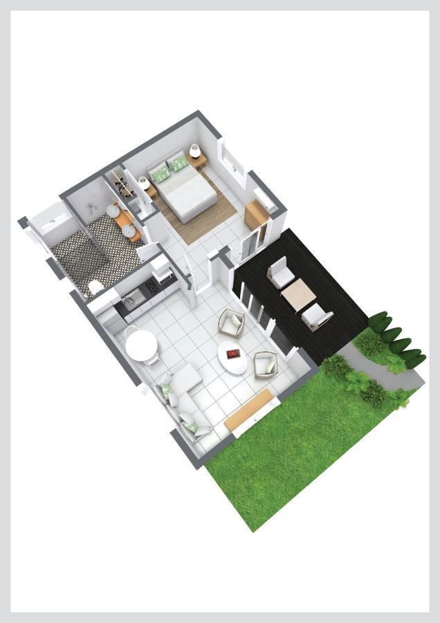 Motu Beachfront Art Villas 拉罗汤加 外观 照片